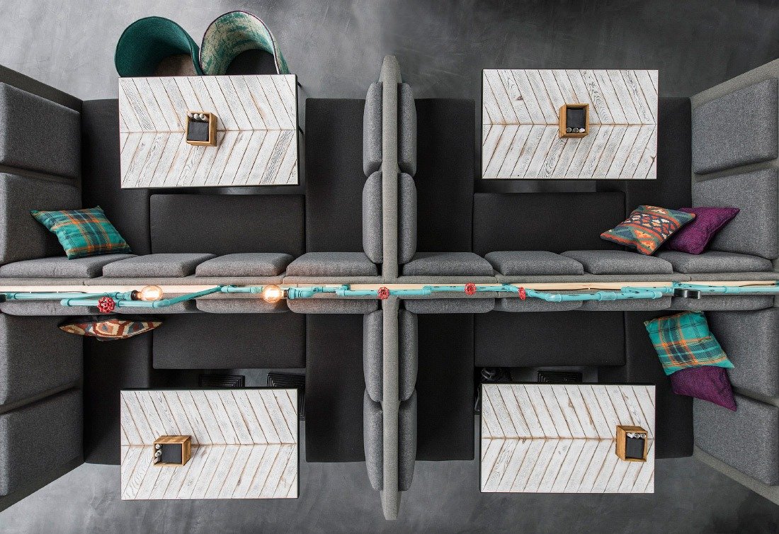 Charlie Pizza – custom furniture, photo 1 – Estubos Baldai