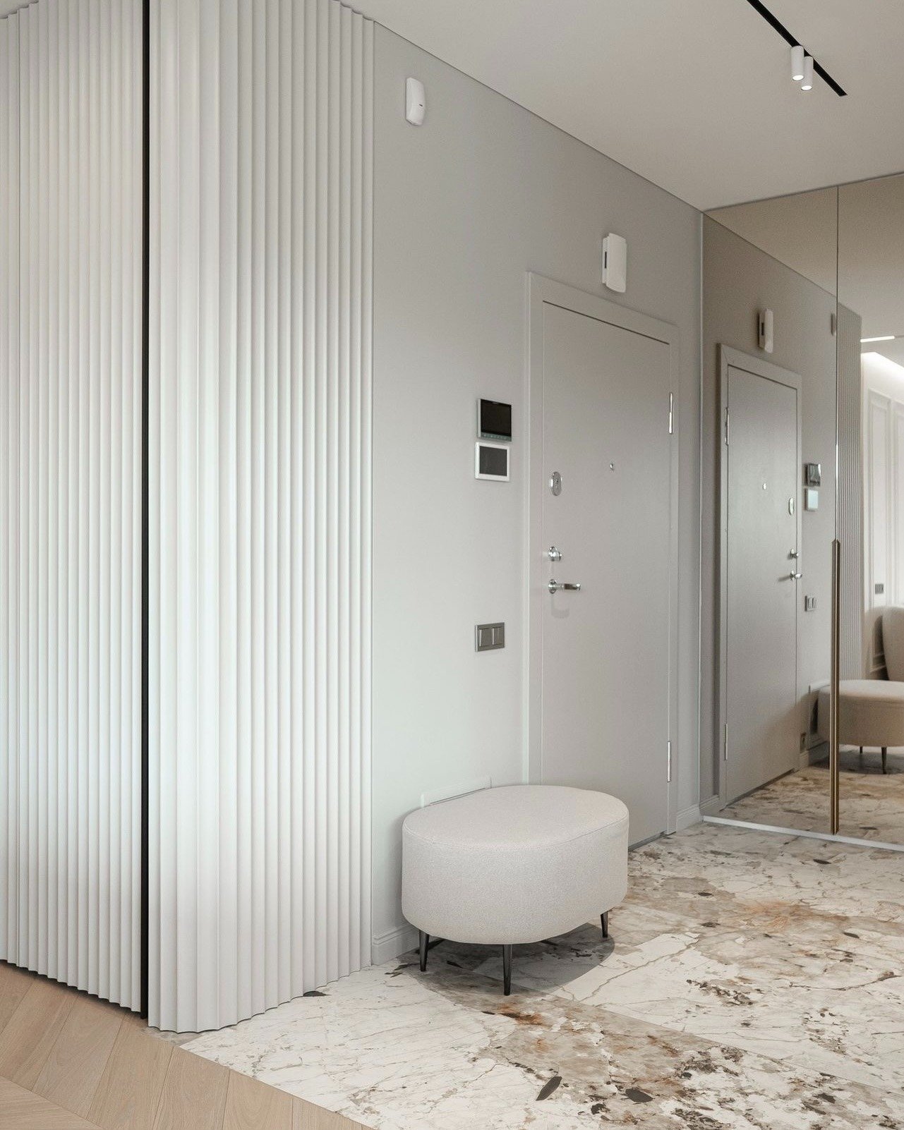 Čiurlionio Apartment – custom furniture, photo 8 – Estubos Baldai